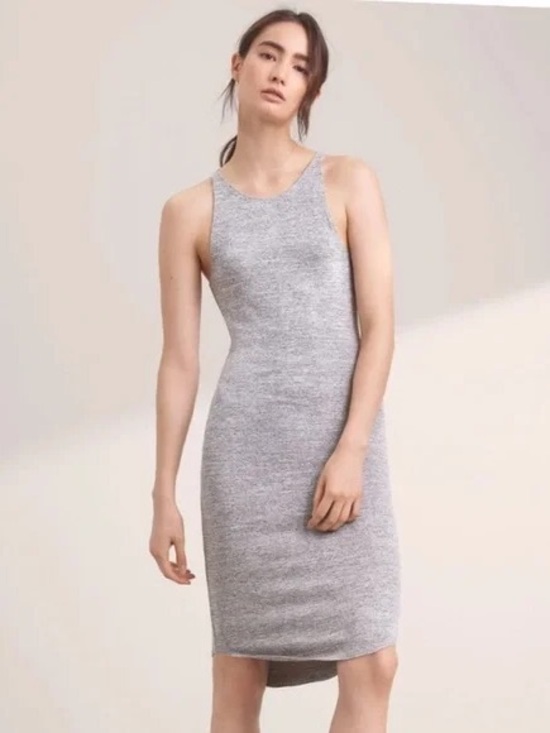 Aritzia Dresses & Skirts - [Aritzia] Wilfred Free Open Back Midi Bodycon Dress